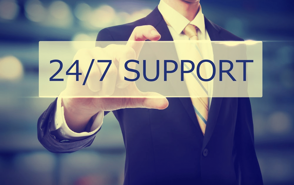 amazon provides 24/7 customer support