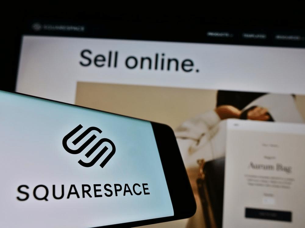 SquareSpace-affichage mobile et de bureau