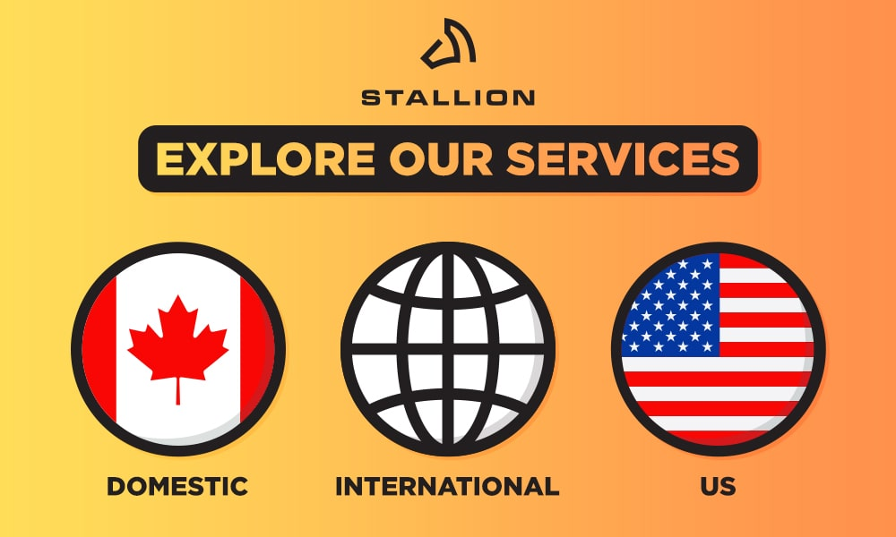 Stallion's shipping services