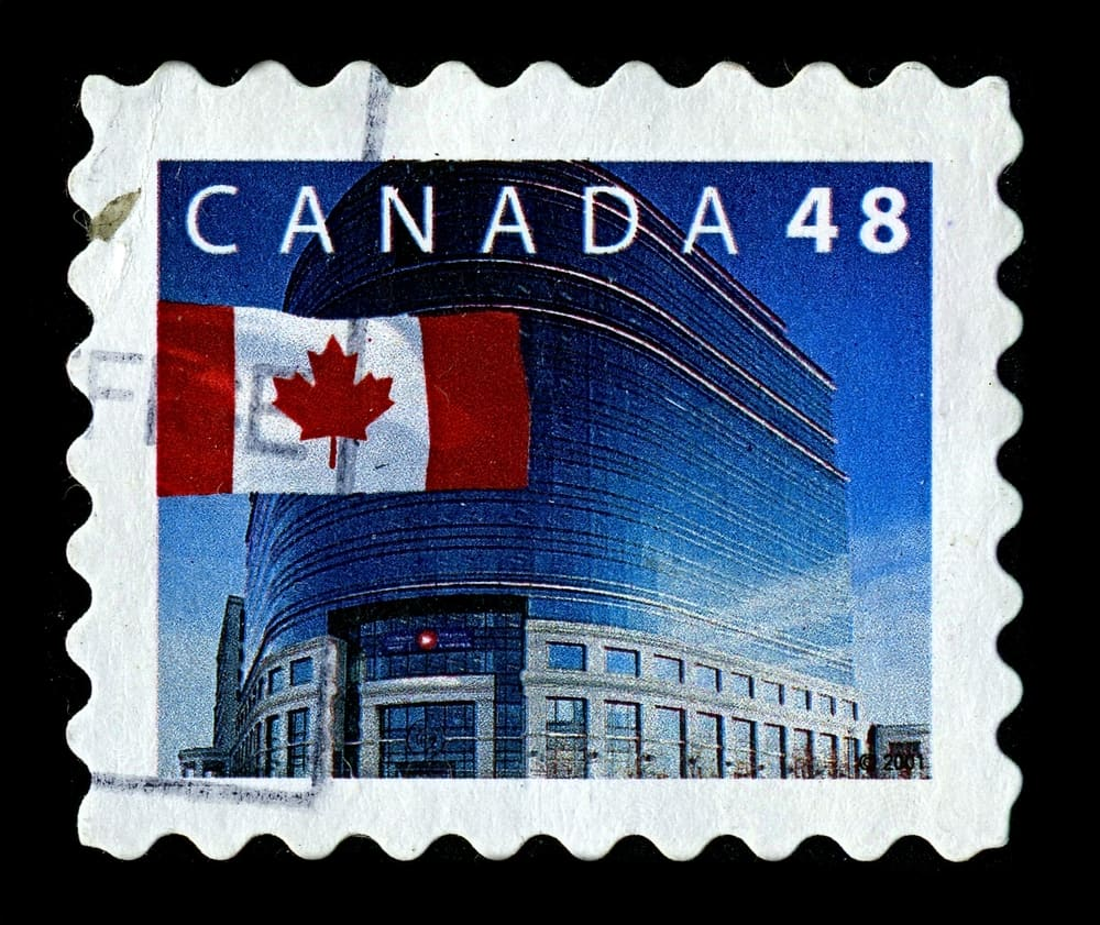 Canada Post postage stamp