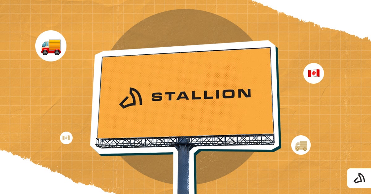 Stallion logo in a billboard sign