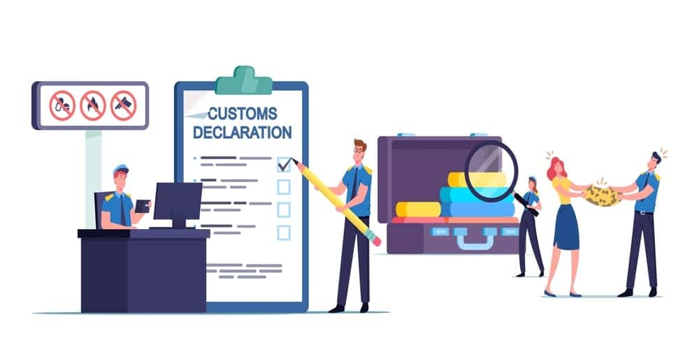 Customs process inspection