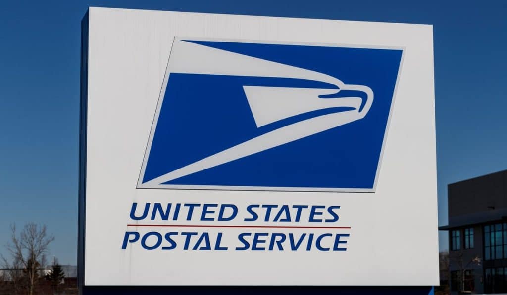 United States Postal Service signage