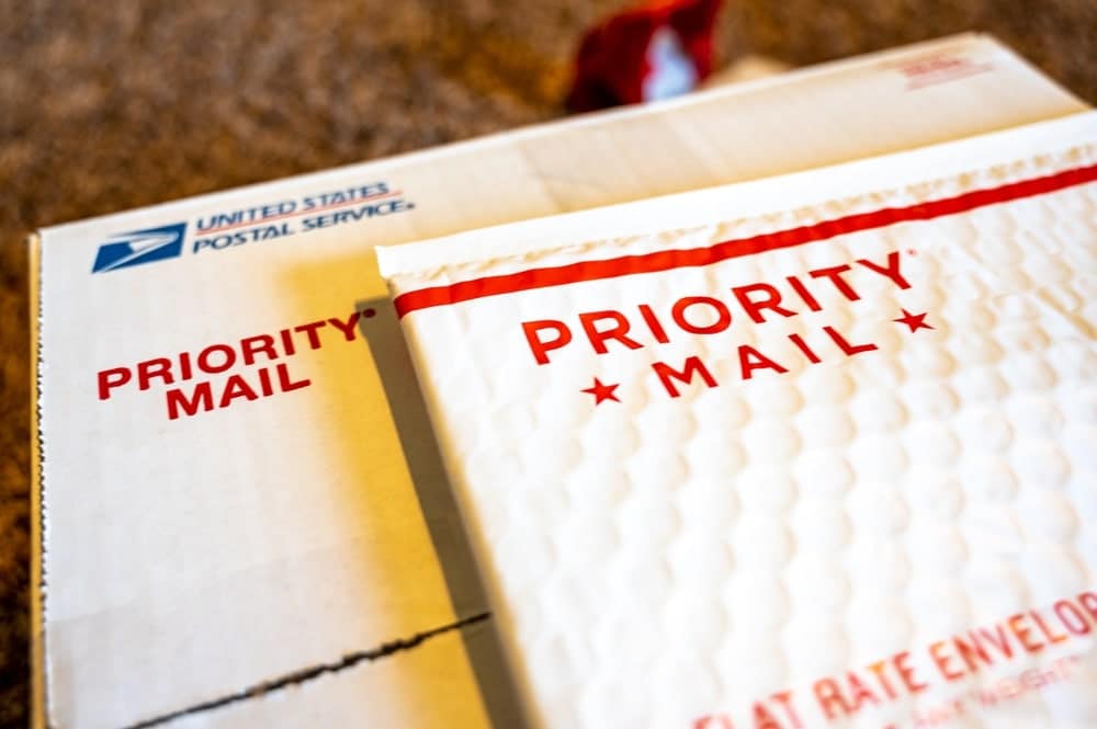 priority mail package