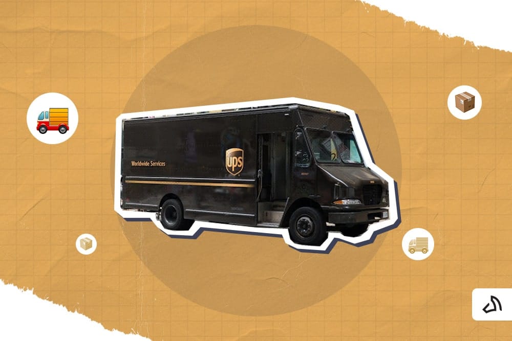 UPS' iconic black van